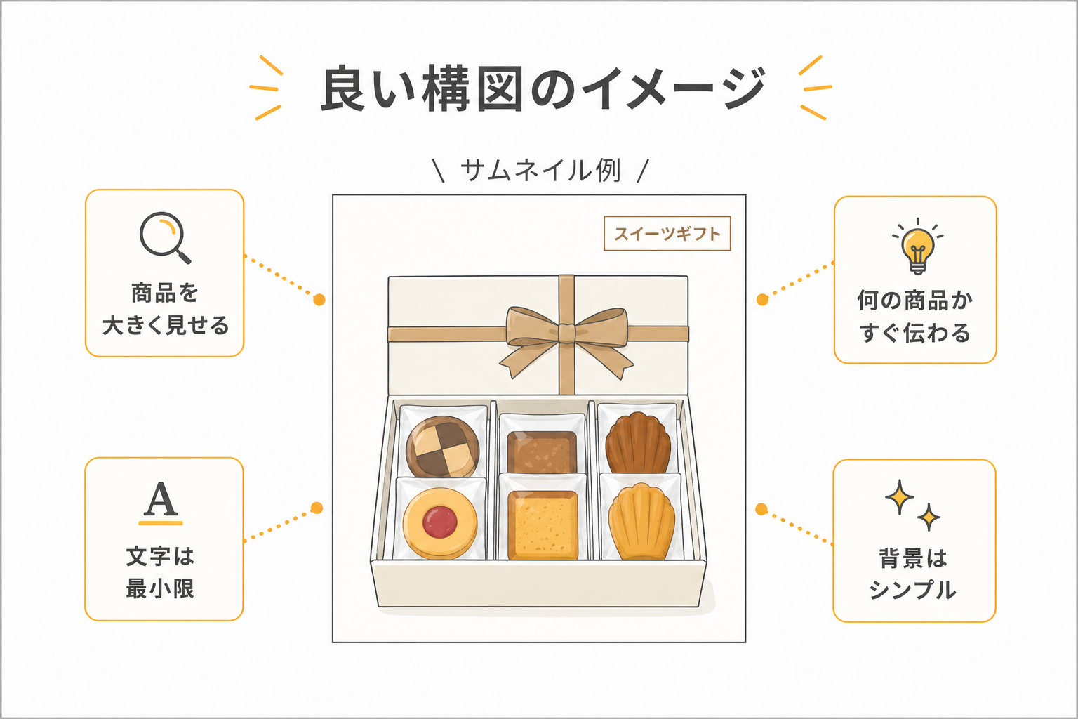 楽天市場 サムネイル 良い例